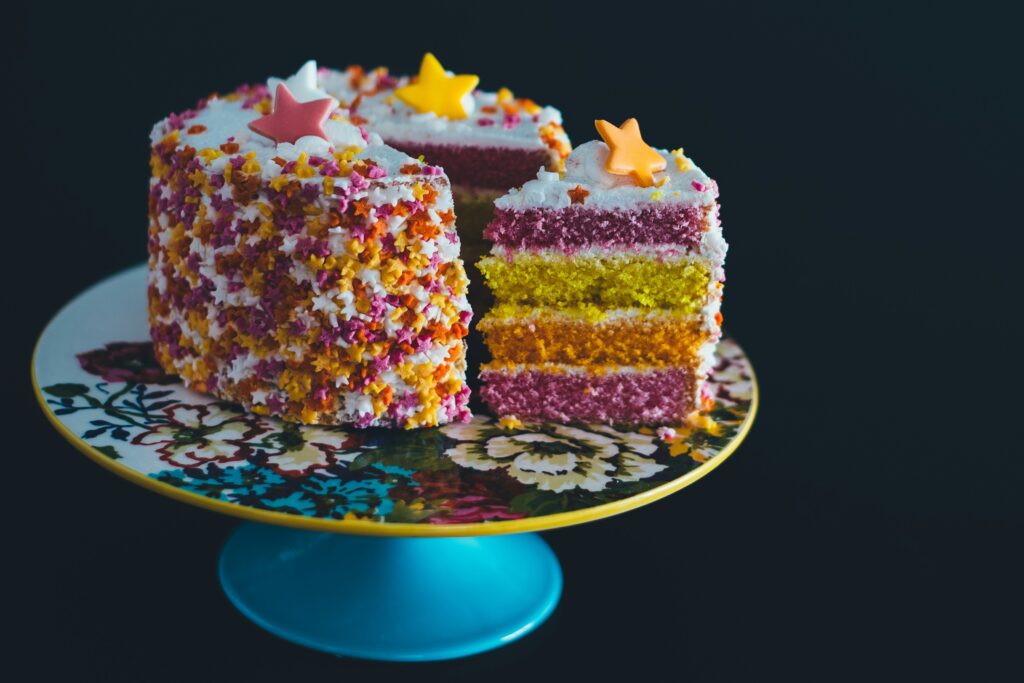 Cotton Candy Cake