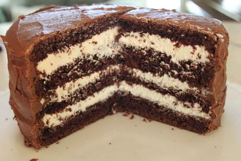 Chocolate ding dong cake