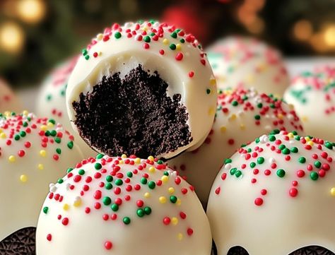 Christmas Oreo Balls