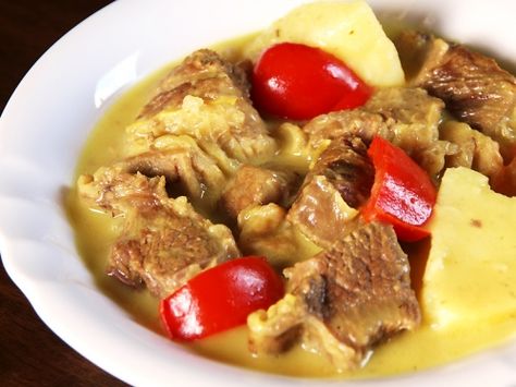 Cashew Beef with Pineapple Coconut Milk