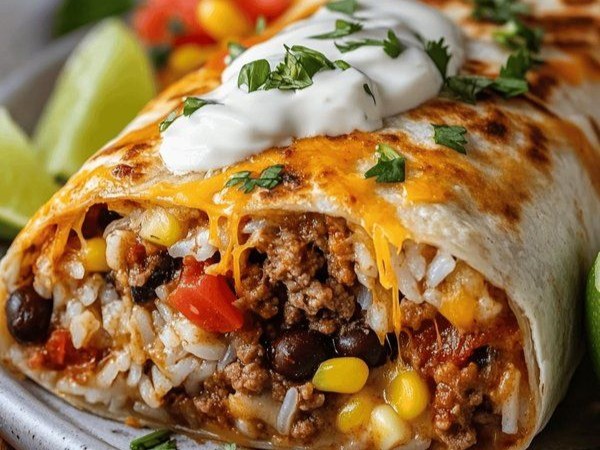 Surf and Turf Burrito