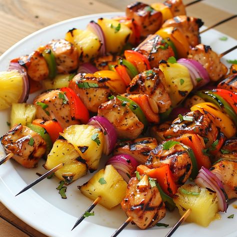 Chicken Pineapple Kabobs
