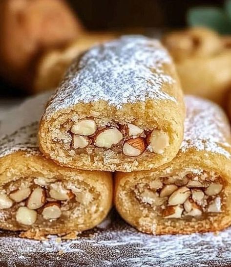 Italian Nut Roll Cookies
