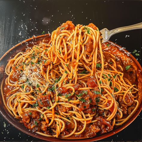 Old-school spaghetti