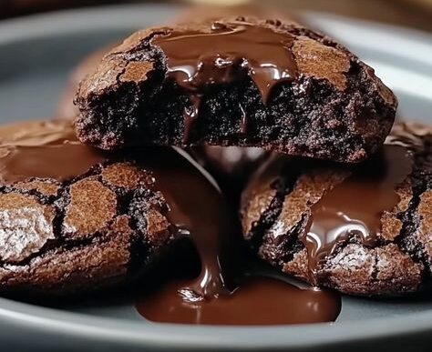 Chocolate Lava Brownie Cookies