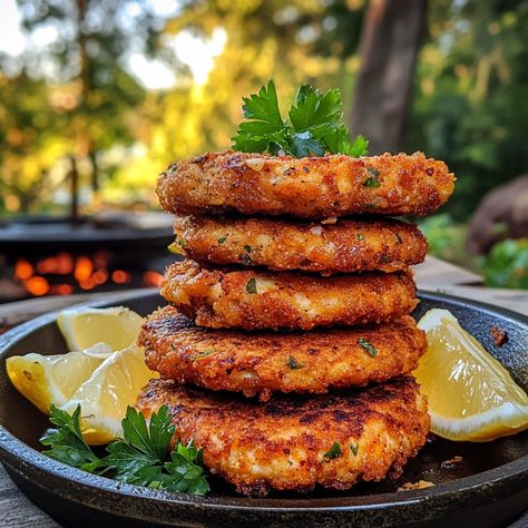 Southern Fried Salmon Patties