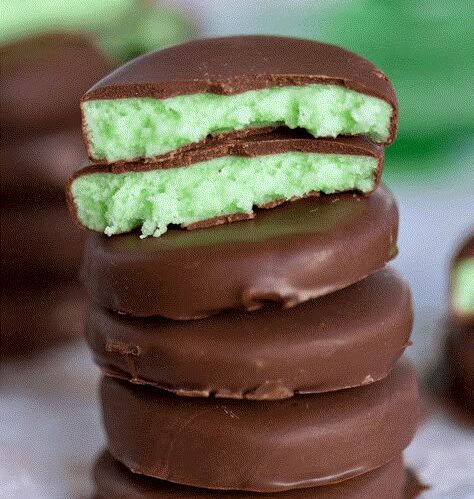 Chocolate Covered Mint Patties