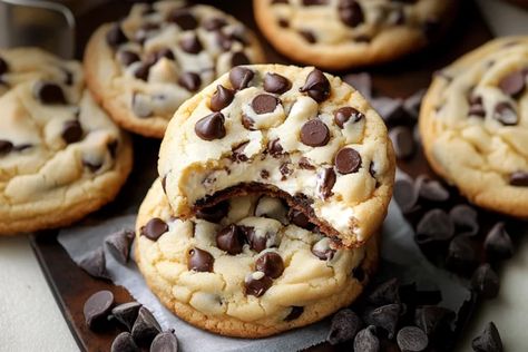 Chocolate Chip Cheesecake Cookies