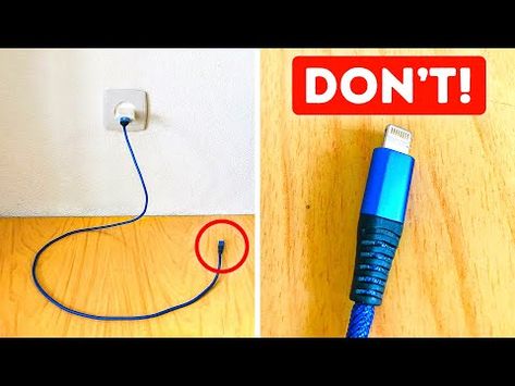 Don't leave the charger plugged in without your phone.