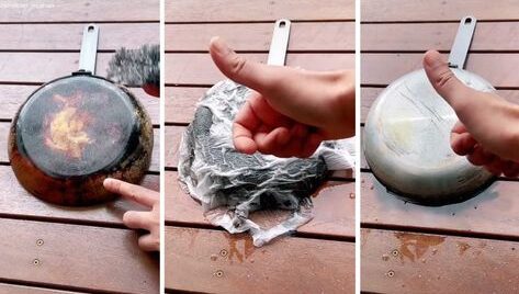 Clean the Base of Pots and Frying