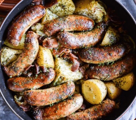 Irish Sausage & Cabbage Stew