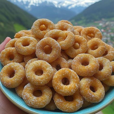 Mini Doughnut Hot Buttered Cheerios