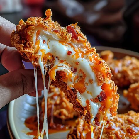 Cream Cheese and Bacon Stuffed Doritos Chicken