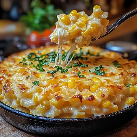 Cream Cheese Corn Casserole