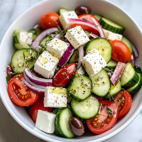 Greek Feta Salad Towe